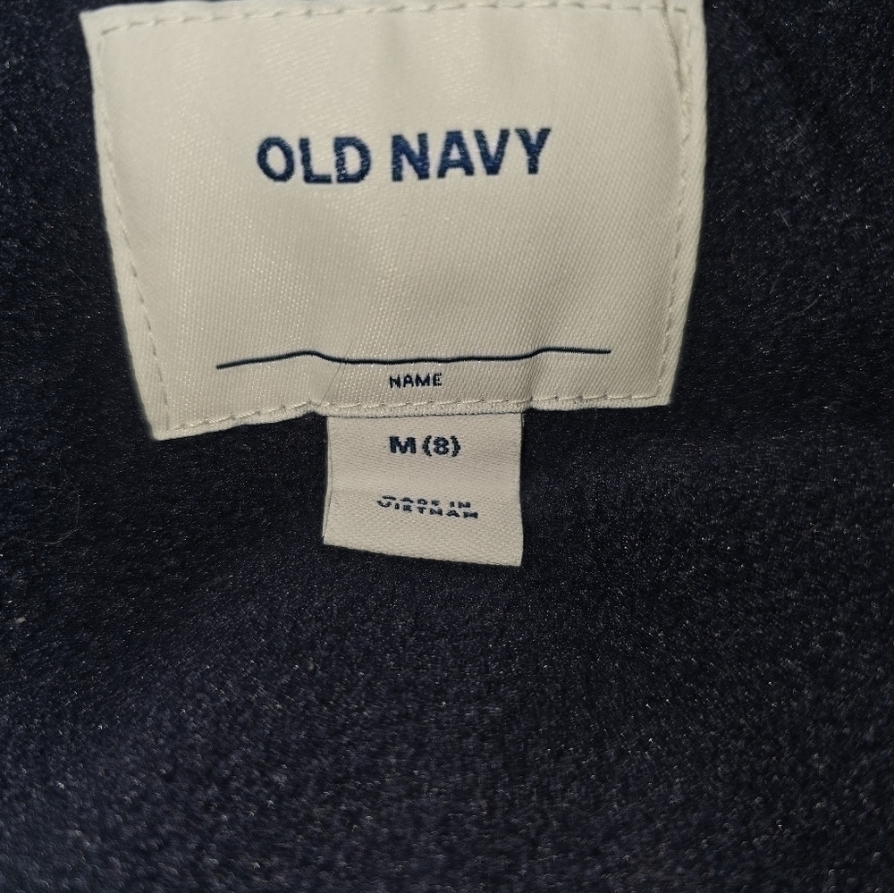 Old Navy Kids Sz. 8, Puffy Vest with Fleece Lining. 🙂 - Picture 3 of 3